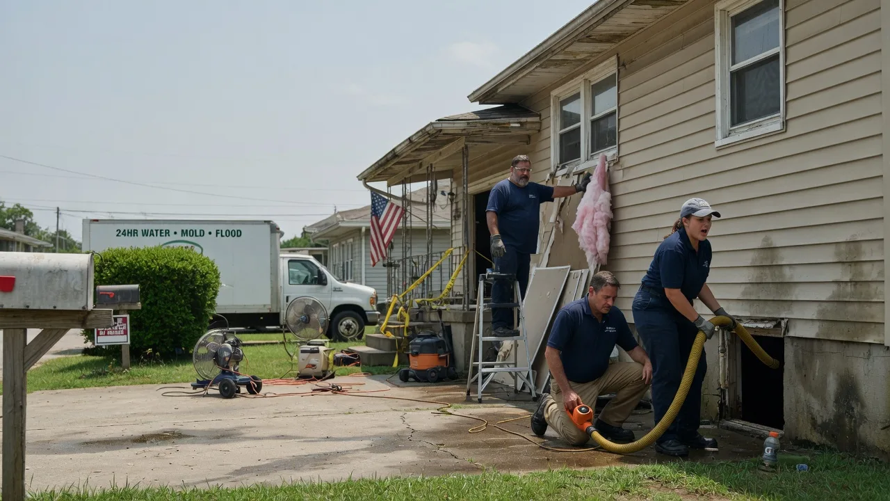 Water Damage Repair in Forest, IN near me